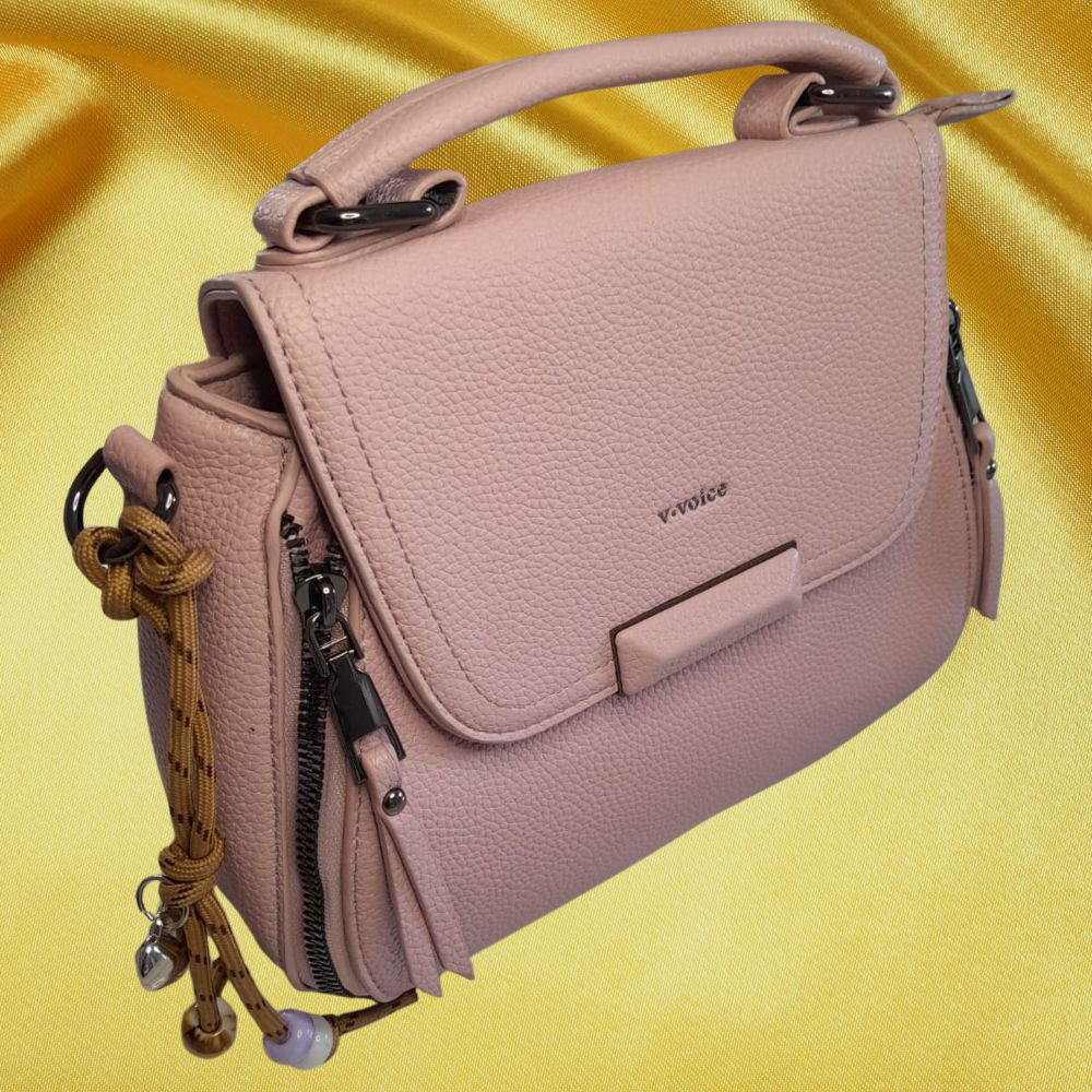 Bolsa Feminina Estruturada Rosé