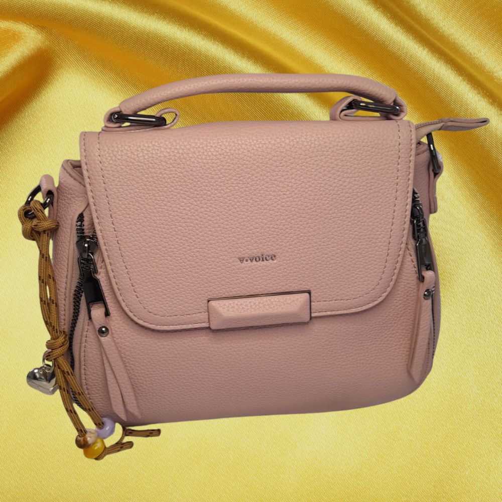 Bolsa Feminina Estruturada Rosé