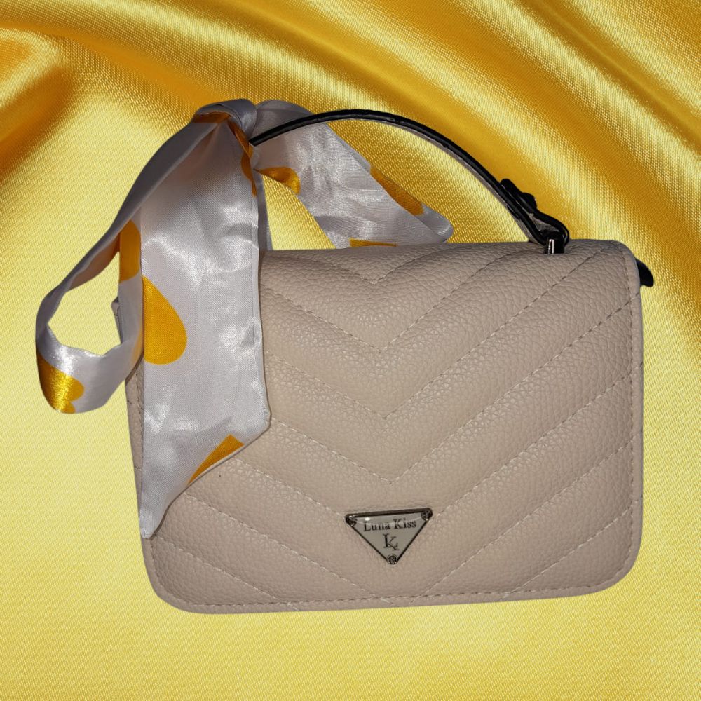 Kit Bolsa Feminina Luna Kiss – Bege Clássico (1)