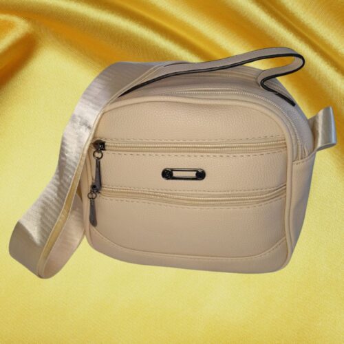 Bolsa Transversal Feminina Bege
